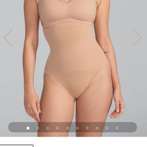 HONEYLOVE super Power Thong in XS color SAND. NEVER WORN.
